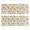 Beige Cow Flower, variant on Kitchen Rugs Sets Of 2,White Cow Milk Pattern Anti Fatigue Kitchen Mat Rugs Non Slip Washable,Decorative Kitchen Floor Mats for Kitchen,Sink,Laundry,17"X47"