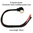 thumbnail image 1 of 1pc Charging Plug 3pin Connector Discharge Electric Bike Charging Plug Socket Battery Ebikes Tricycles Cable Accessories, 1 of 10