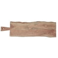 thumbnail image 4 of Acacia Wooden Rectangle Live Edge Serving Board 33", 4 of 4