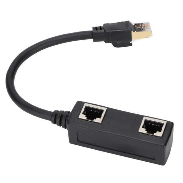Divisor Ethernet, Divisor Ethernet Práctico Divisor de puerto Ethernet estable Adaptador de cable Ethernet Características líderes en su clase