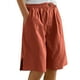 thumbnail image 1 of WILLBEST Pantalones Casuales para Mujer, Anchos, Largos, con Cordón, Cintura Elástica, Pantalones Casuales de Pierna Lisa para Mayor Comodidad y Estilo. Chica, 1 of 5