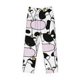 thumbnail image 4 of Balery Men'S Cute Animal With Cow Pants,Sleepwear Pants,Pajama Pants,Pj Bottoms Drawstring And Pockets-Small, 4 of 9