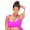 Fluorescent Pink, variant on Women's Chain Accent Underwire Bikini Top