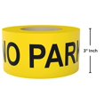 thumbnail image 2 of SINGHAL No Parking Caution Tape Roll - 3 Inch x 1000 Feet - High Visibility Bright Yellow Tape with Bold Black Print - No Parking Warning Tape - Waterproof, 2 of 5