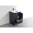 thumbnail image 3 of KubeBath Dolce 24″ Blue  Modern Bathroom Vanity with White Quartz Counter-Top, 3 of 6