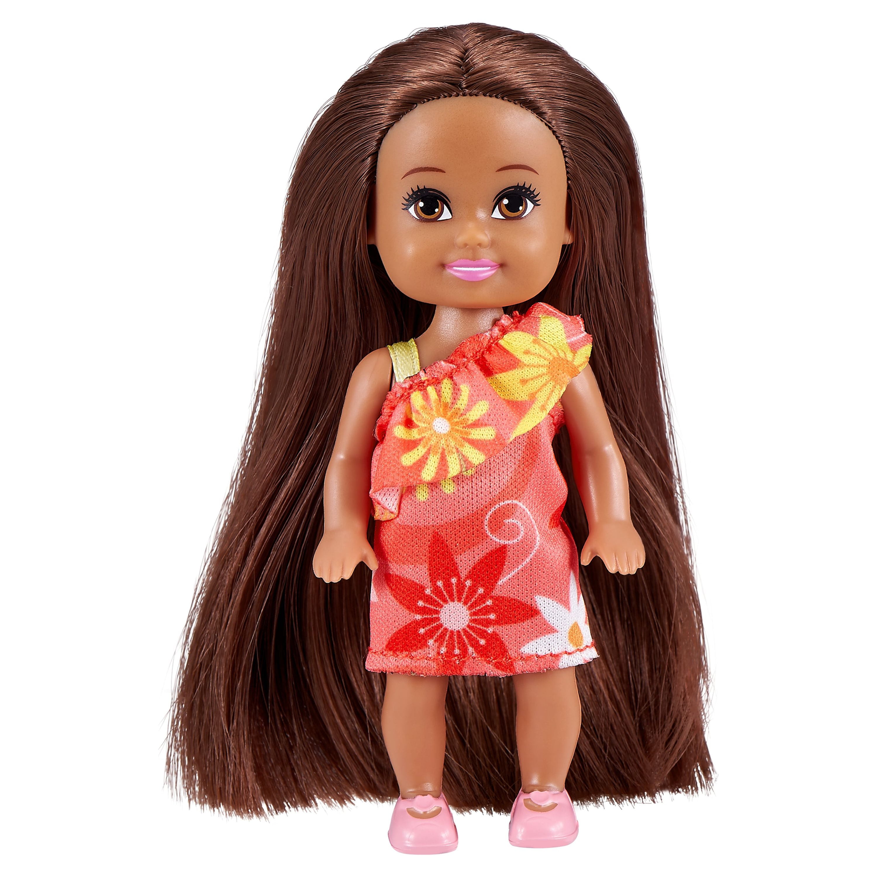 Sparkle Girlz ZURU Little Friends Set of 10 Fashion Dolls For Ages 3 Plus (styles may vary)