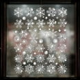 thumbnail image 4 of Christmas Decorations Snowflake Window Clings Glueless PVC Christmas Window Stickers Decals For Glass Windows, 4 of 4