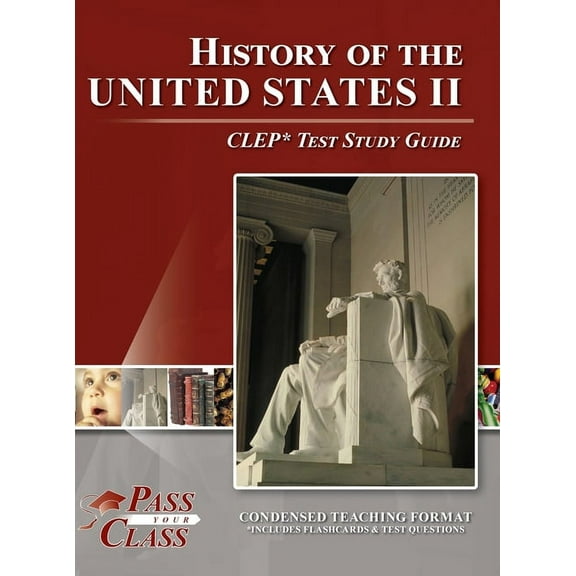 History of the United States 2 CLEP Test Study Guide, (Hardcover)