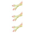 thumbnail image 4 of Guardurnaity 1 par de guantes de rejilla de malla para hombre, mitones sin dedos para fiesta, mitones largos para disfraz, decoración decorativa Type4 NO4, 4 of 6