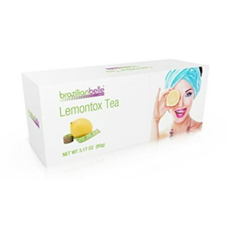 LemonTox Detox & Diet Tea - Weight Loss Skinny Teatox For Skin Health, Fat loss, Body Cleanse, Appetite Control & Overall Well-Being - 100% Natural Lemongrass (Best Teatox For Weight Loss Uk)