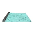 thumbnail image 2 of Ahgly Company Indoor Rectangle Oriental Light Blue Modern Area Rugs, 5' x 7', 2 of 4