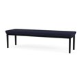 thumbnail image 2 of Amherst Steel Reception Waiting 18.5" 3 Seat Bench / Black Steel / Navy Blue, 2 of 3
