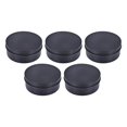 thumbnail image 3 of thinsony 5pcs Empty Aluminum Tin Jars Cosmetic Screw Lid Containers Lip Balm Cans 250ml, 3 of 8