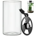thumbnail image 3 of Desktop Glass Plant Terrarium with Grow Light for Succulent Moss, Glass Plant Terrarium Miniature Landscape Fish Tank Indoor Plant Growth Office Home Decoration Plant Lovers Gifts, 3 of 8