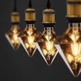 thumbnail image 3 of Vinta Led Bulbs 4w Warm 2500 Big Globe Led Bulb /240v Edison Screw E27 Base Ty Rative Bulb G125 (pyramid), 3 of 5