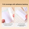 thumbnail image 5 of Hyknon Pull-Out Sticky Notes, 27.56 Inch Free-Cut Self-Sticky Memo Rolls, Full-Back Adhesive Note Tapes, Blank Grid & Lined Note Strips, Reminder Labels for Office Home Planner Organization (A), 5 of 7