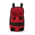 thumbnail image 1 of Dsseng Carrying Bag Pet Backpack Comfortable High Stability Adjustable Dogs Cats Legs Out Front Travel for Outside, 1 of 9