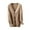 Khaki, variant on Turilly Women's Winter Loose Solid Sweaters Long Sleeve V-Neck Top Cardigan Sweater