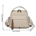 thumbnail image 4 of ibiyuan Women'S Crossbody Handbags Large Capacity Adjustable Strap Shoulder Tote Bag for Women, Stylish Convertible Crossbody Handbag for Daily Outings Mom Birthday Gifts, 4 of 5