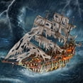 thumbnail image 3 of (3653 Pcs) Kits de Blocs de Construction Modèle Bateau Pirate, Ensemble de Construction Modèle Voilier Hollandais MOC, Cadeau pour Enfants 8+/adultes Passionnés de Collections, 3 of 4