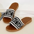 thumbnail image 5 of ATENAR Sandals for Women Fashion Solid Color Womens Sandals Outdoor Shoes Women Black 6.5, 5 of 9