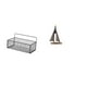 thumbnail image 1 of Cesta de almacenamiento,Cesta organizadora de almacenamiento de cocina colgante de alambre,Organizador de pared para baño con cesta de almacenamiento de alambre,Escultura de velero,Estatua de, 1 of 8
