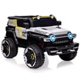 thumbnail image 6 of Yesfashion 12V Ride on Car Off-Road Electric SUV Ride on Toy 25W*2 Battery Powered Ride on Toy Vehicle with Remote Control MP3 LED Lights Off-Road Tires, 6 of 10