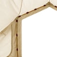 thumbnail image 4 of Bingirl Outdoor Canopy Canvas Bell Tent/Tent Pop-Up Shelter with Mosquito and UV Protection for Camping or Backyard, 4 of 6