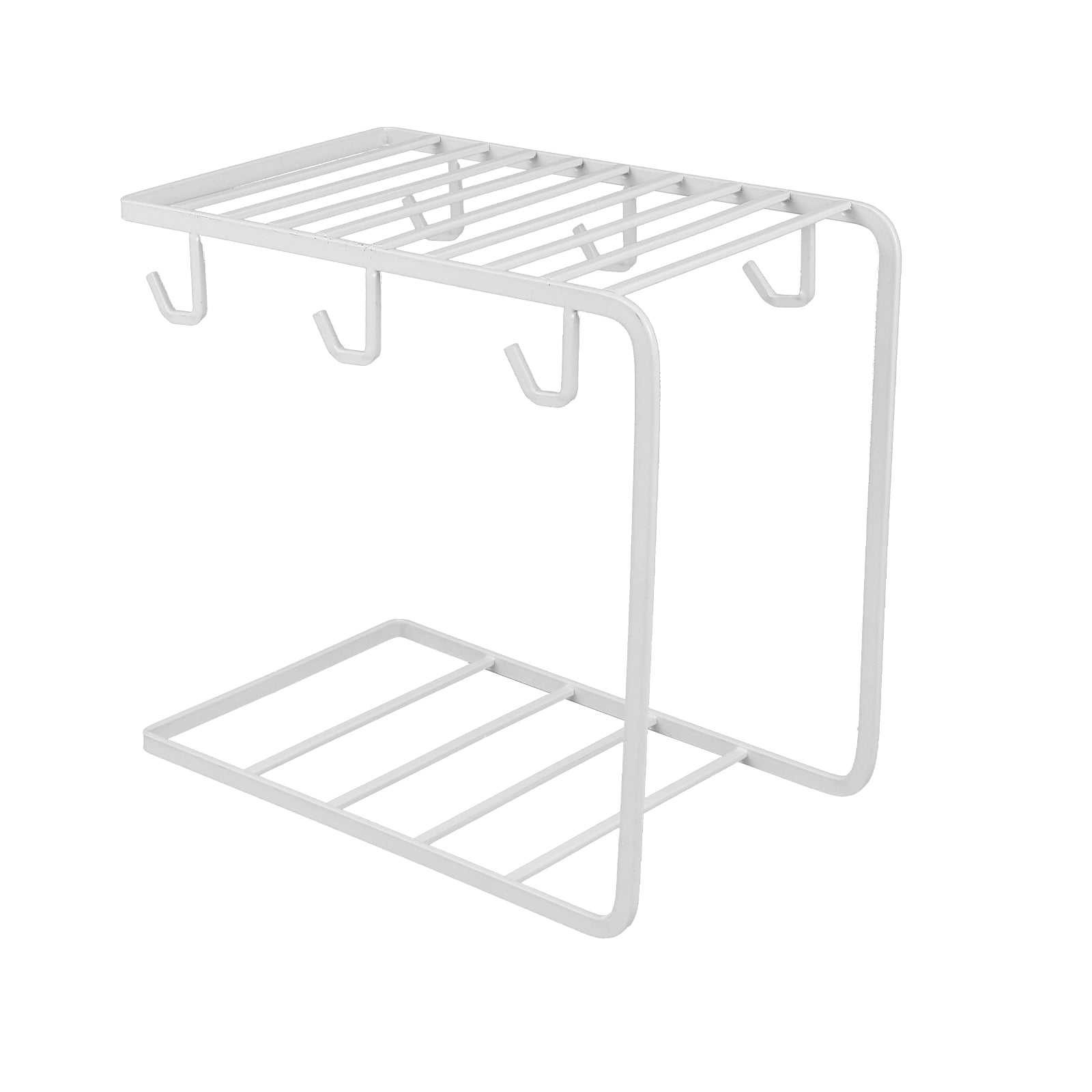 NUOLUX Mug Holder Cup Stand Coffee Kitchen Tree Black Storage Rack Iron