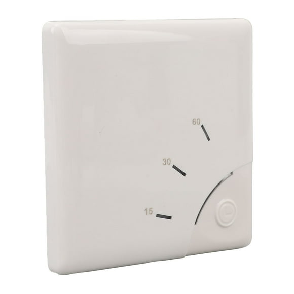 Countdown Timer Switch, Wall Timer Switch 15 30 60min Easy Installation for Light