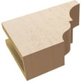 thumbnail image 6 of Ekena Millwork 4"W x 8"H x 12"L Asheboro Woodgrain TimberThane Rafter Tail, Primed Tan, 6 of 6