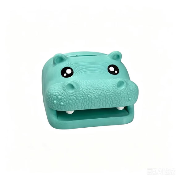 Highland Cow Sticky Note Holder, Desk Organizer with Pen Holder & Photo Slot, Cute Office Accessory Compatible with Post It Notes