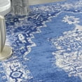 thumbnail image 4 of Nourison Whimsicle Persian Farmhouse Navy 8' x 10' Area Rug, (8' x 10'), 4 of 9
