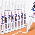 thumbnail image 1 of Rotulador de pintura DAPAWIN blanco permanente, impermeable, 8 rotuladores, 1 of 7