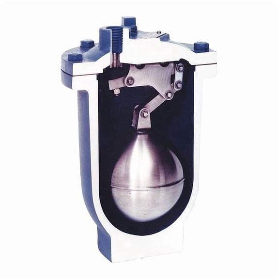 Val-Matic Air Release Valve,FNPT,2 x 1/2,CI 38R02-2HT-C6B5Y