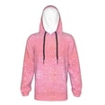 thumbnail image 6 of KLL Unisex Kids Boys Girls Hooded Pocket Pullover Hoodies-Sparkly Pink Glitter, 6 of 6