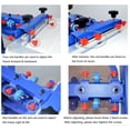 thumbnail image 5 of Micro-adjust Silk Screen Printing Machine T-Shirt Screen Printing Press 4 Color 1 Station Table Type Press Printer, 5 of 6