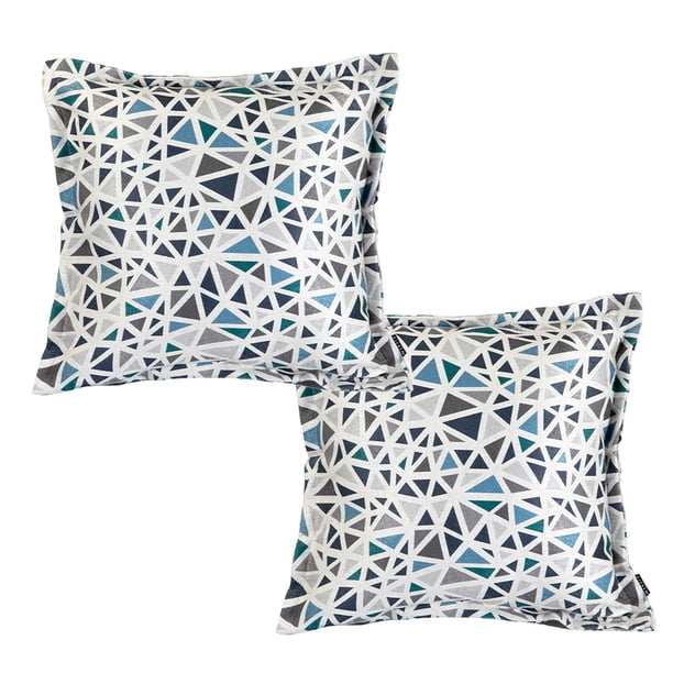 Cojin Decorativo Cuadrado Set de 2 Zao Multicolor