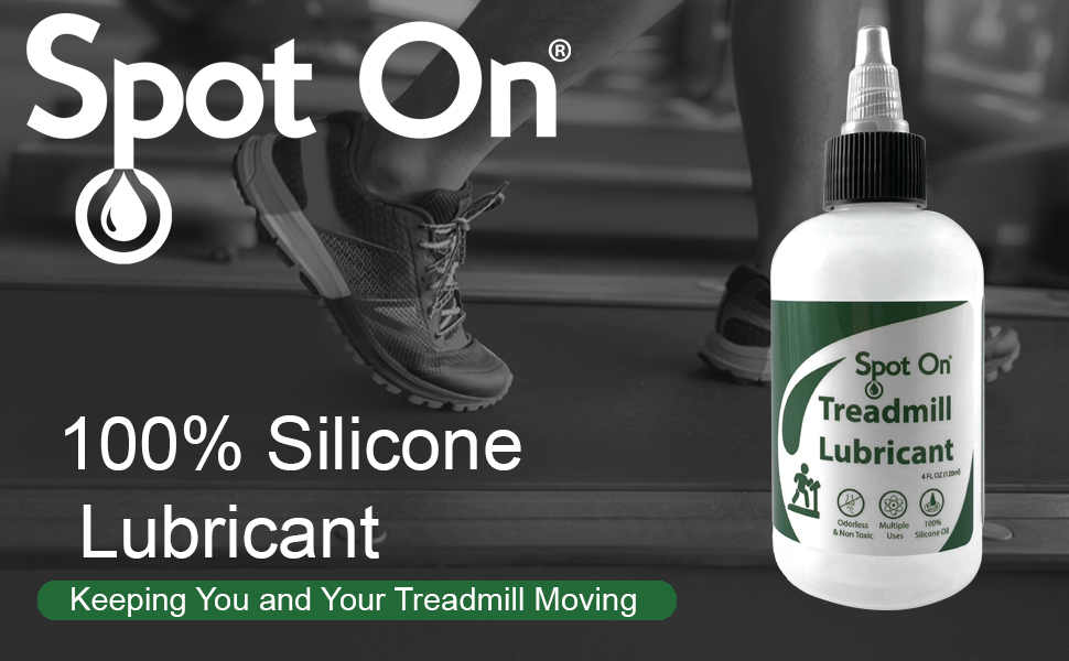 Spot On 100% Silicone Oil Treadmill Belt Lubricant Easy Squeeze Bottle, 4 fl oz - image 5 of 6