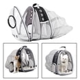 thumbnail image 4 of Bolsa de viaje para mascotas con plegable con burbujas para gatos y expansión doble Zulema Transportín de viaje para mascotas, 4 of 8