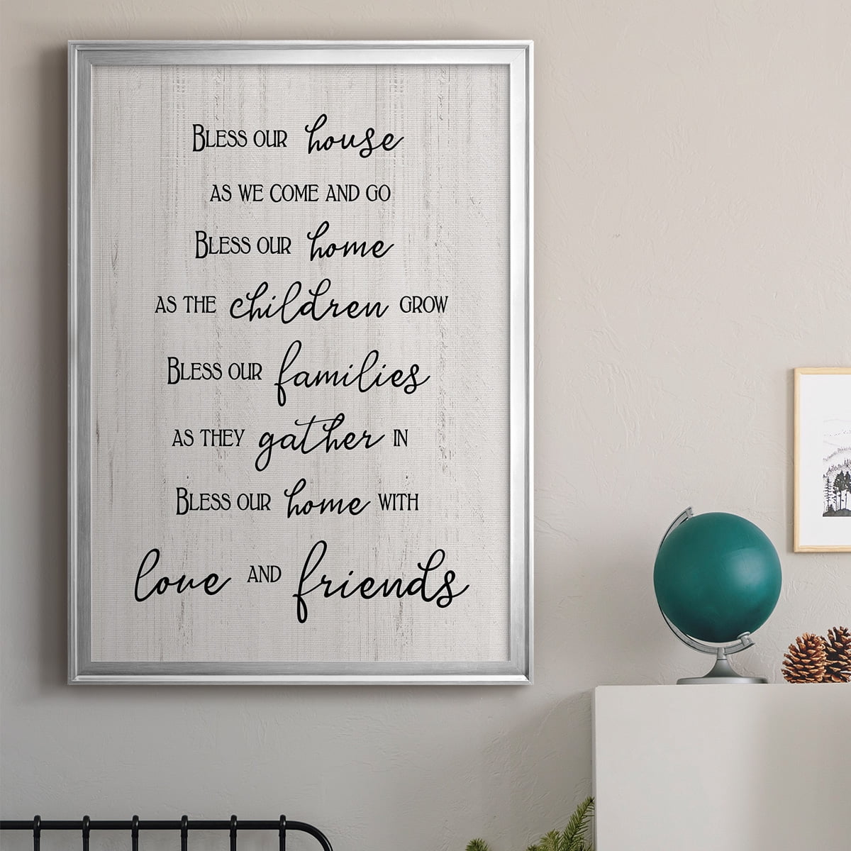 Love and Friends Premium Framed Print - Ready to Hang