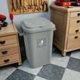thumbnail image 6 of Large capacity plastic trash can with lid for odor prevention, suitable for households,kitchens, bedrooms,bathrooms,offices,etc,, 6 of 8