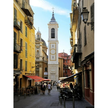 St. Reparate Cathedral, Place Rosseti, Old Town, Nice, Alpes Maritimes, Provence, Cote D'Azur, Fren Print Wall Art By Peter (Best Towns In Provence)