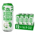 thumbnail image 3 of Vita Coco Coconut Juice With Pulp, 16.9 Fl Oz Cans, Pack of 12, 3 of 9