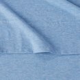 thumbnail image 3 of ZMLEVE Cotton Jersey Bed Sheet Set - Queen, Sky Blue, 3 of 4