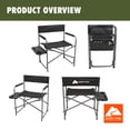 thumbnail image 5 of Ozark Trail Director Chair with Side Table, Black, 5 of 12