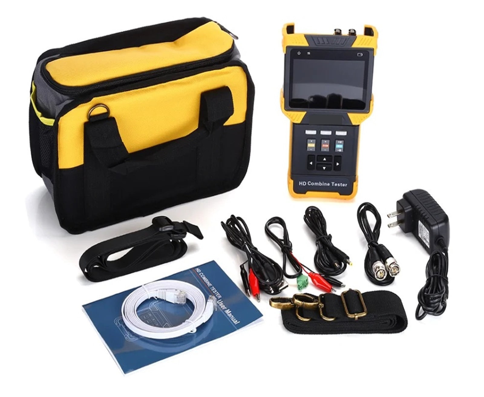 4inch Touch Screen IPC CCTV Tester Monitor Multimeter H.264 H.265 HD CVI/TVI/AHD Analog IP Camera Tester DT-T71 ,Multifunctional Tester