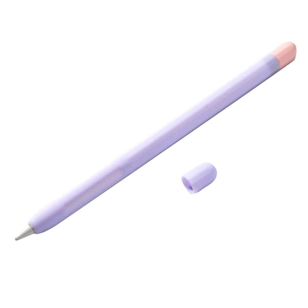 Apple Pencil Stylus 1/2 Generation Hit Color Silicone Protective Cover Non-slip Anti-fall Pen Cover