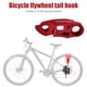 thumbnail image 3 of Patilla De Cambio Trasera De Bicicleta VXM Bike Rear Derailleur Hanger Extender Frame Gear Tail Hook (Rojo Largo), 3 of 4