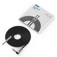 thumbnail image 2 of Cable de instrumento de ángulo recto de 1/4 pulgadas, 10 pies (Negro), 2 of 2